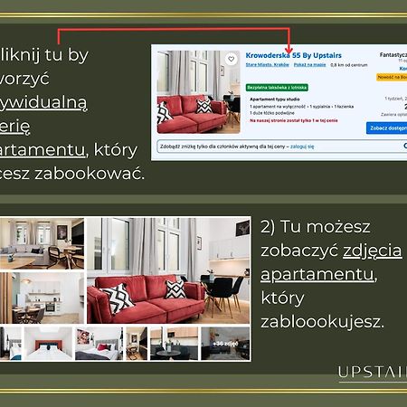 Modern Centrally Located Apartments - By Upstairs Cracovie Extérieur photo